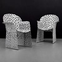 Pair of Richard Schultz Topiary Chairs - Sold for $1,625 on 10-10-2020 (Lot 464).jpg